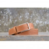 CEINTURE CUIR CAMEL | La classique